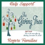 Giving Tree Rogers Middle School 2020 Holiday Gift Card Donation Drive ends Monday, December 14, 2020
