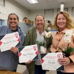 Three parents were honored by Rogers PTA with service awards at the May 2022 meeting in commemoration of their many years of service to Rogers.